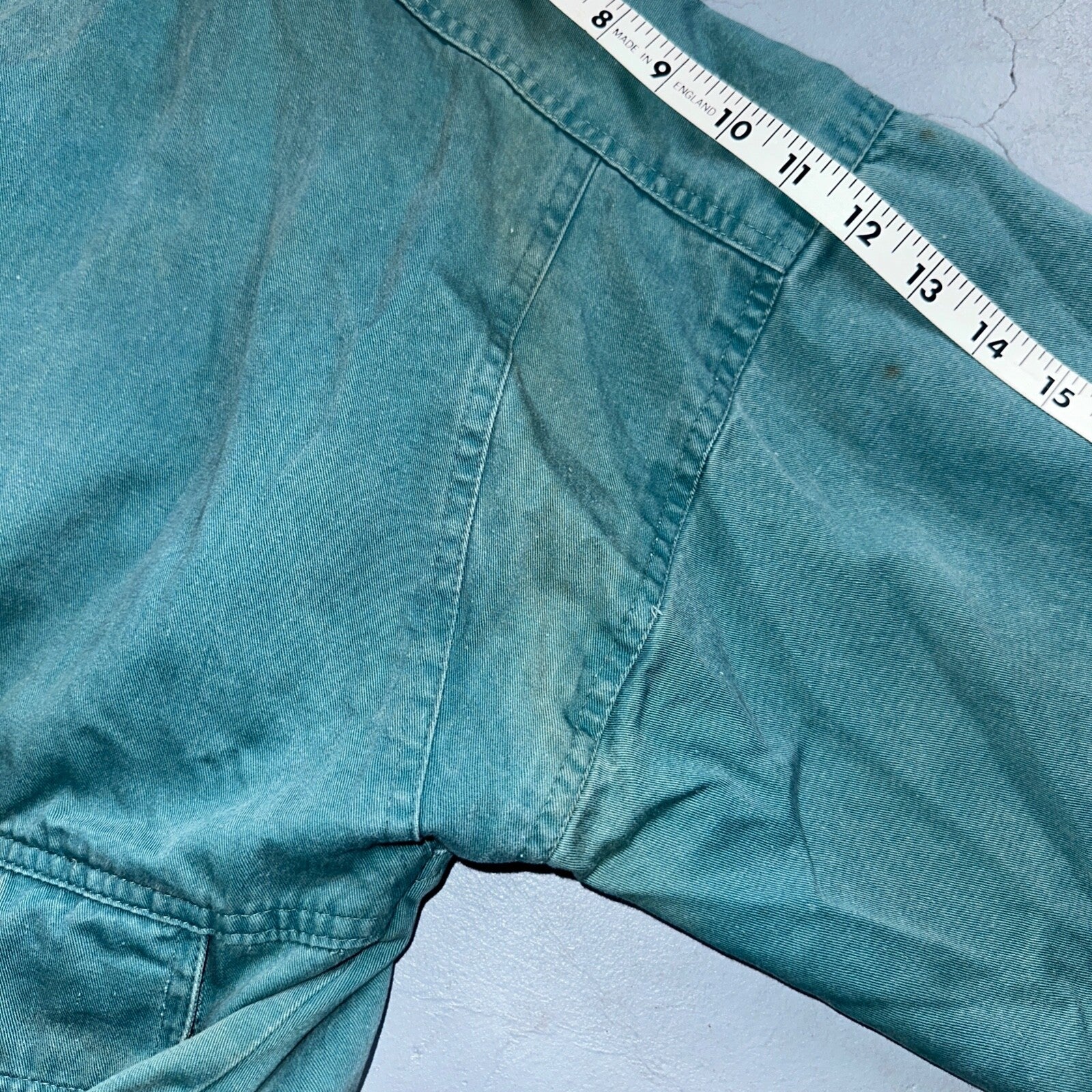 Vintage Teal Blue Tobruk Lined Jacket Men's Large 1980s 80s Bomber Simple Cool