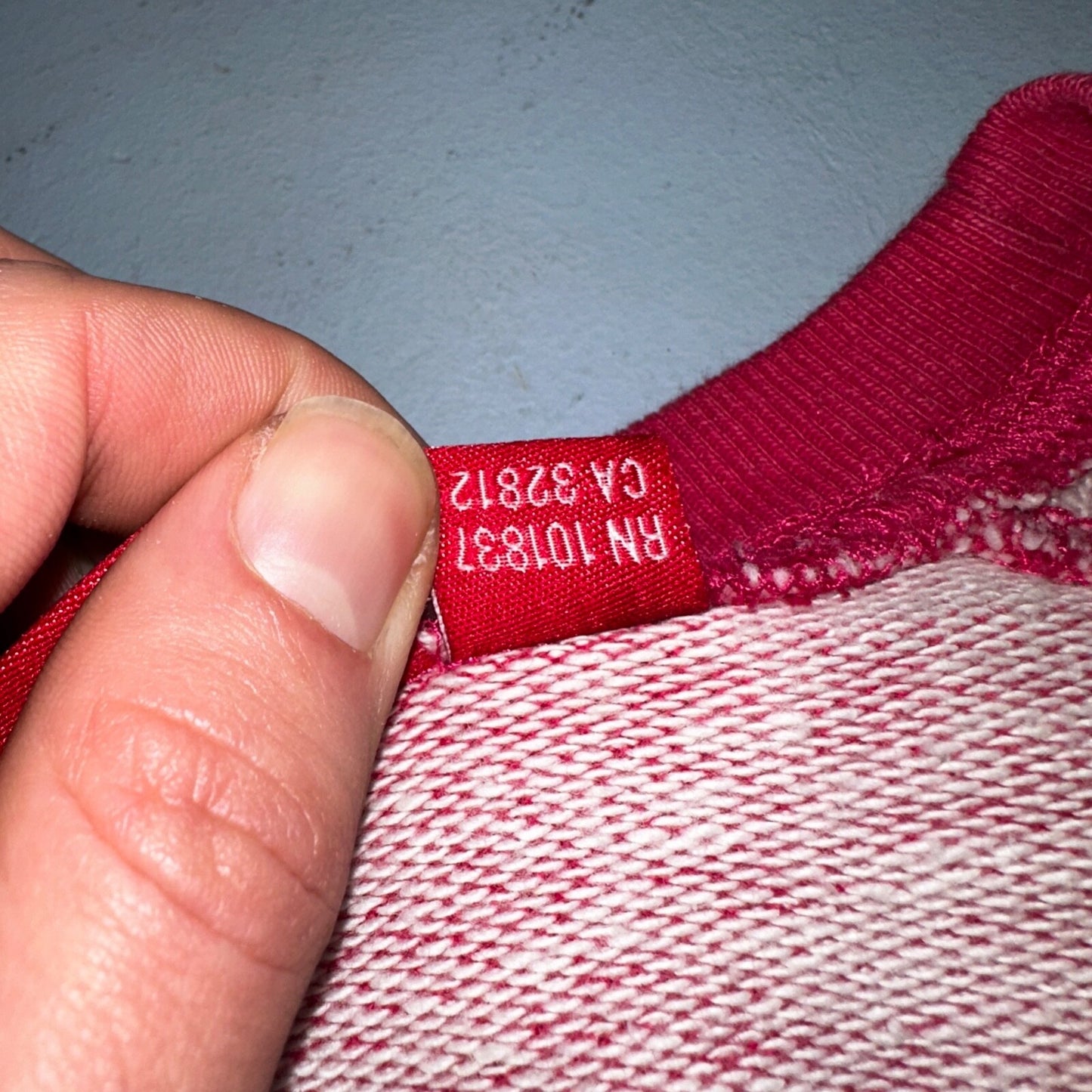 Supreme Pink Script Log Sweater Large Knit Box Logo Simple Subtle Raglan