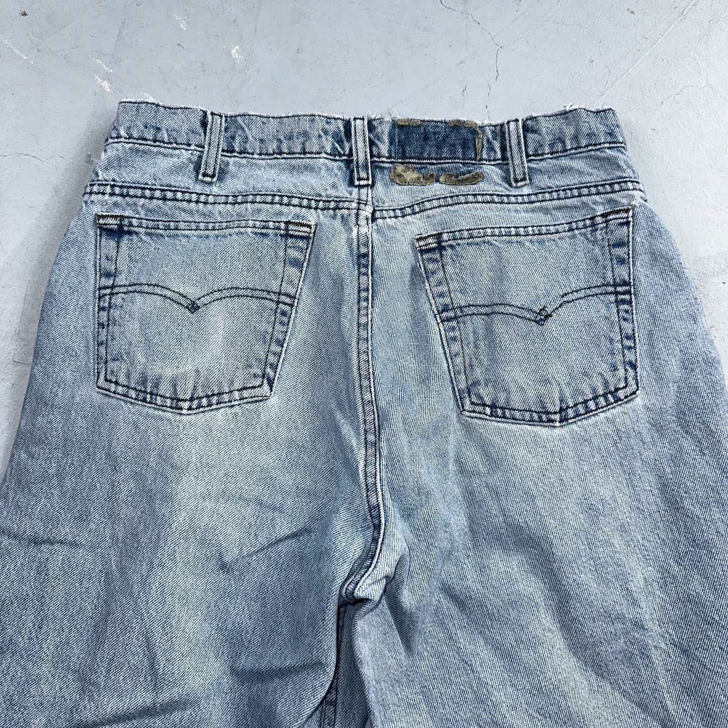 Levis Jeans VTG Mens 32x30 Silver Tab Loose Y2K Light Wash 90s Grunge Act 30x29