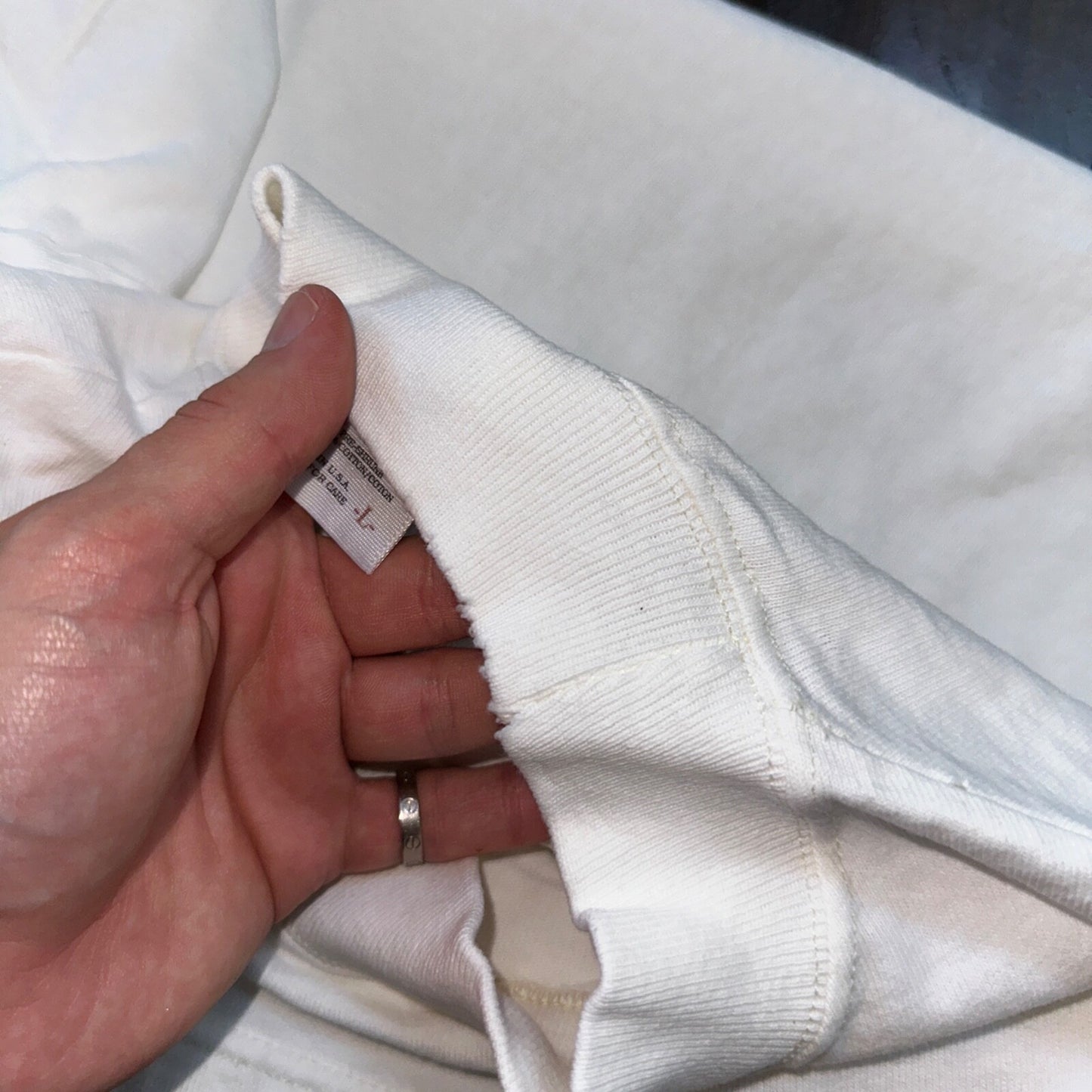 Fruit Basket Art VTG T Shirt Judy 90s Apple Grapes Teapot Elegant Pop Music L