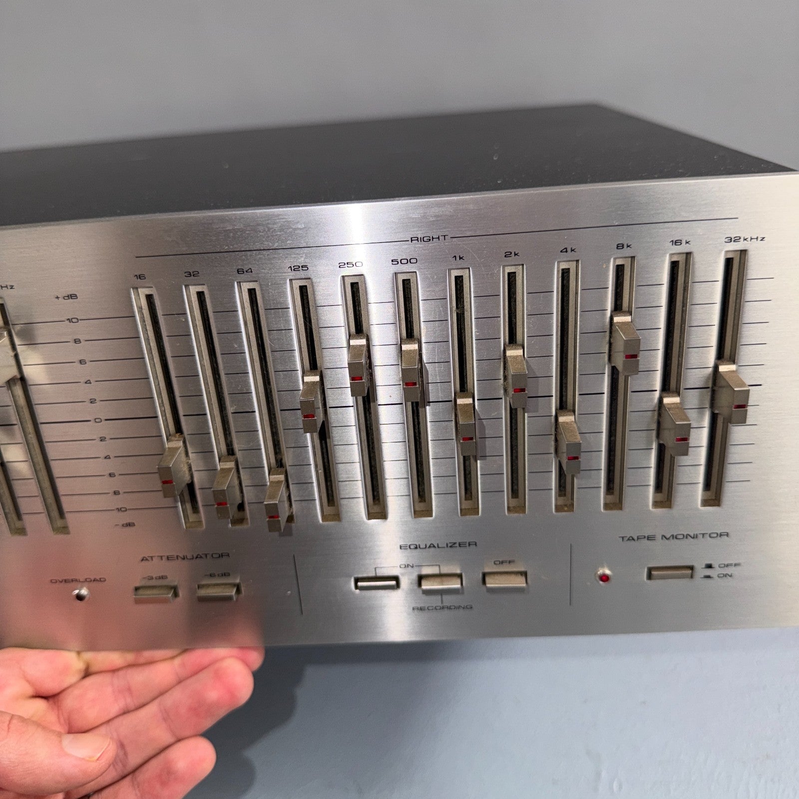 Pioneer SG-9800 Stereo Graphic Equalizer EQ - Please Read Description
