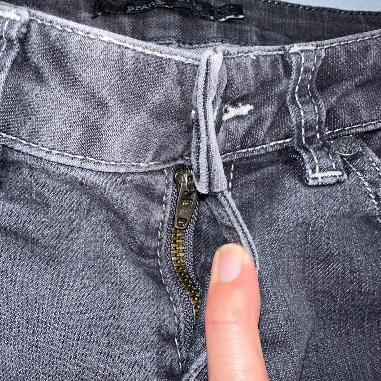 Prana Women's Size 2/26 Black Skinny Dark Wash Cotton Blend Stretch Denim Jeans