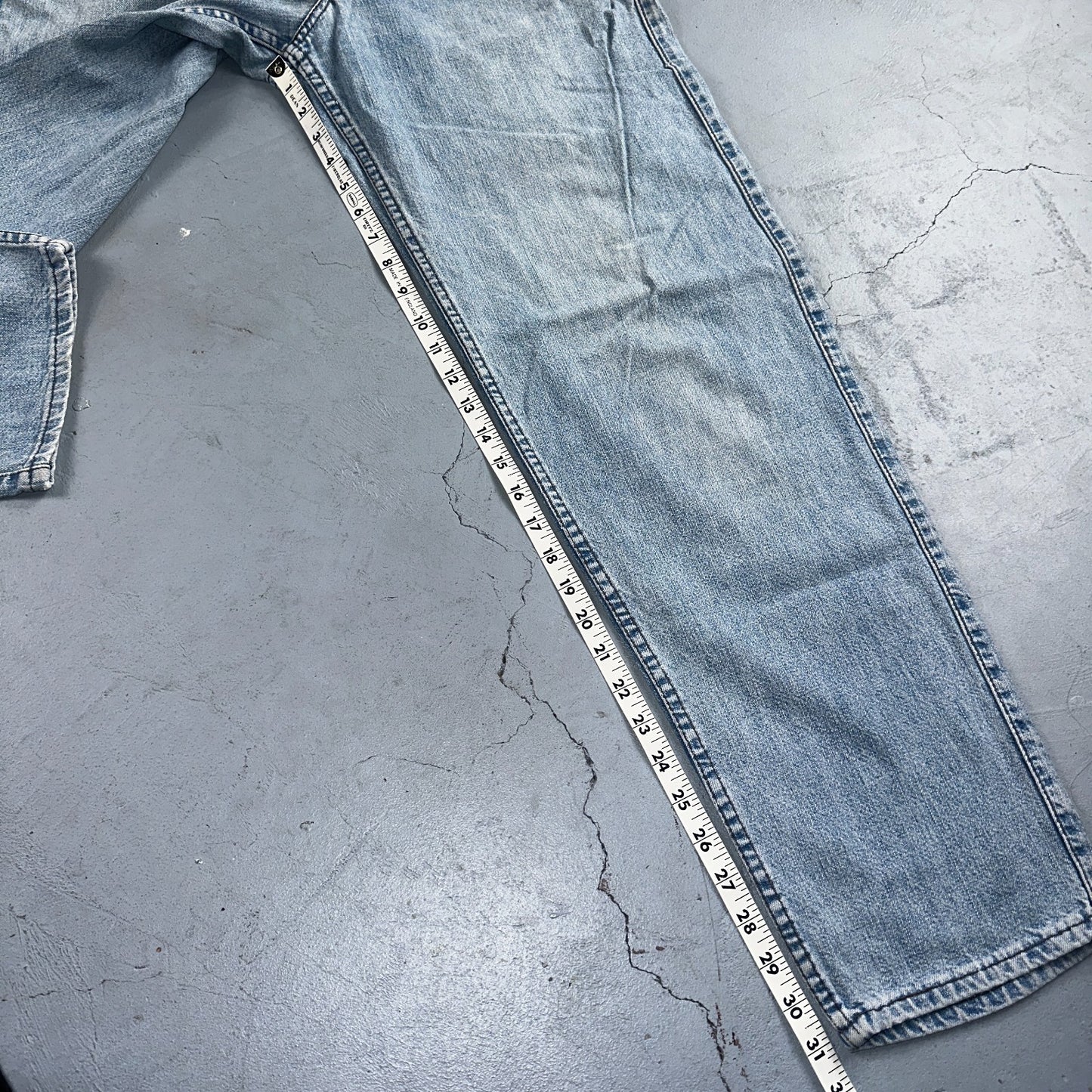 Levis VTG Silver Tab Jeans Mens Blue 40583 USA Made 90s Y2K 33x32 Ac 32x31