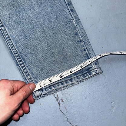 Levis 525 Silver Tab USA Vintage 90s Skater Jeans Light Wash Act 32x32 Act 30x30