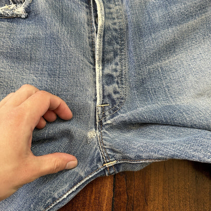 Vintage LEVIS 501XX Jeans Big E 1960s Denim Redline Selvedge 29x29 USA 60s 70s
