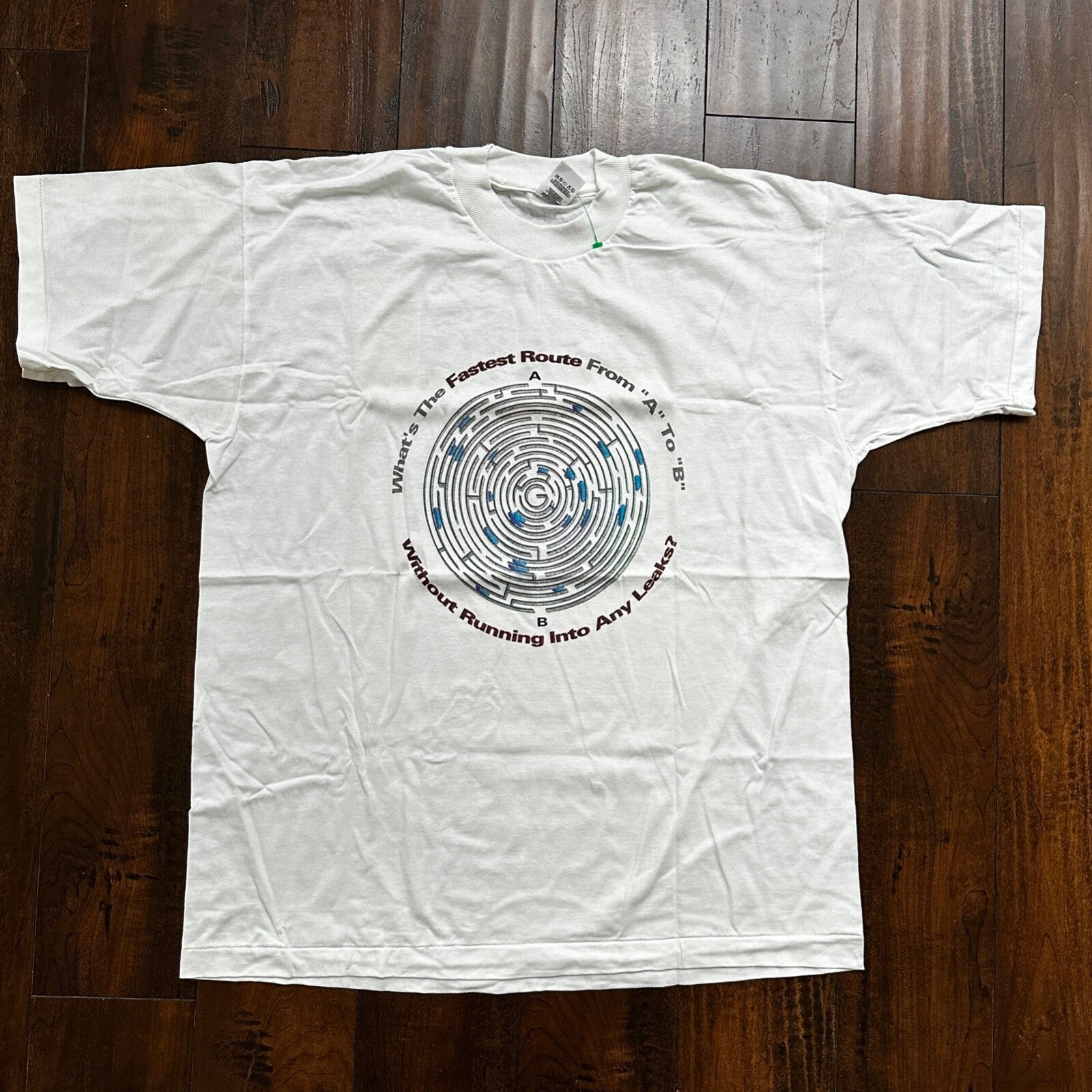 Fun Interactive Vintage T Shirt FOTL Single Stitch Rare Water Humor Joke 90s