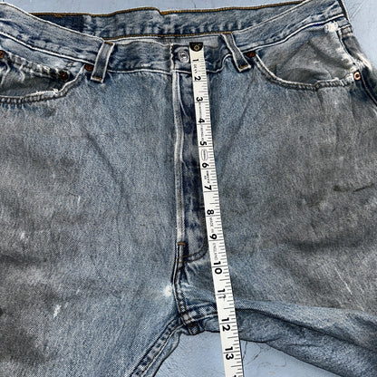 Levis 501 Vintage Y2K 90s XX Straight Leg Jeans Blue Light Wash 36x34 Act 33x32