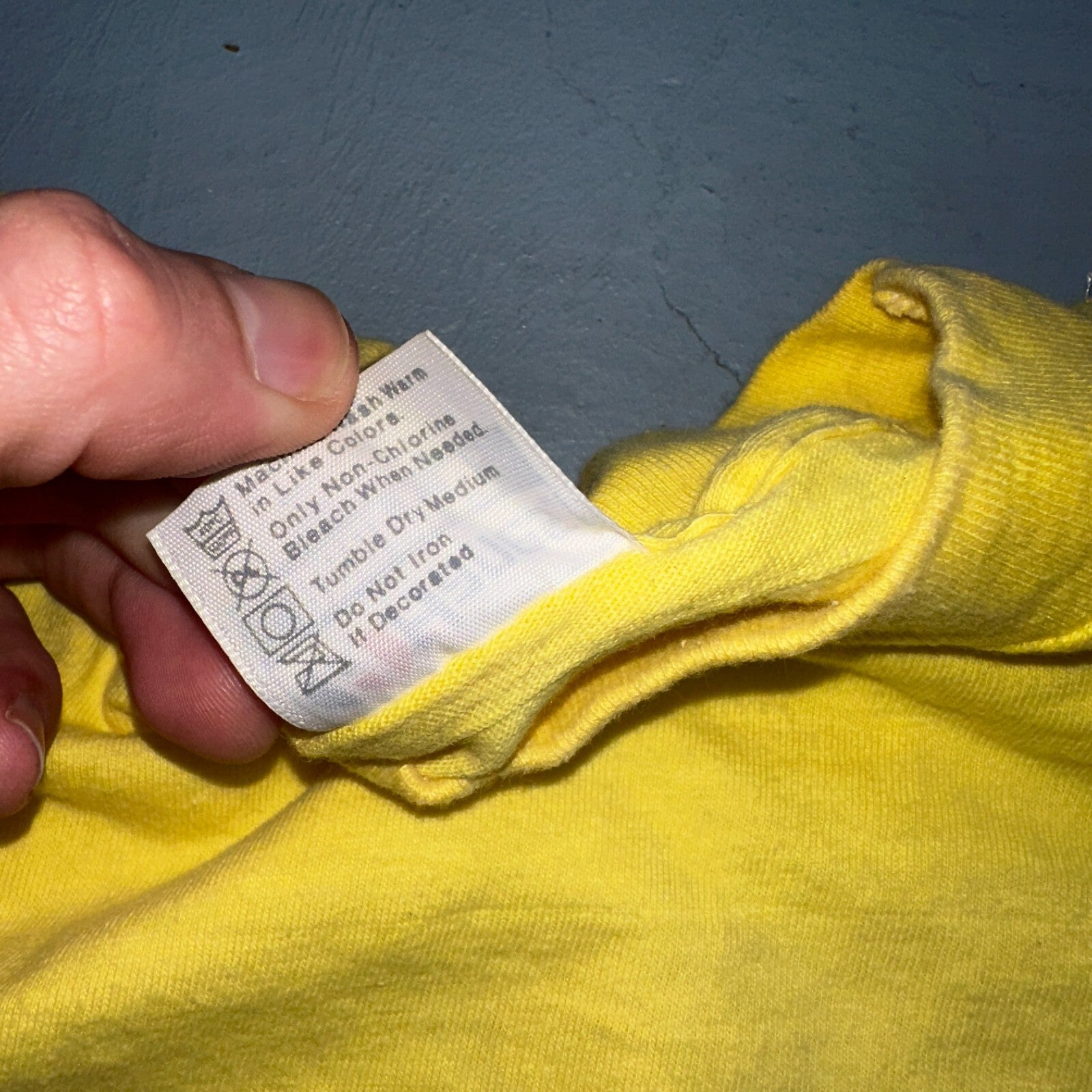 Good Guys Salem Oregon Hanes 80s VTG T Shirt Yellow Single Stitch Cars Racing