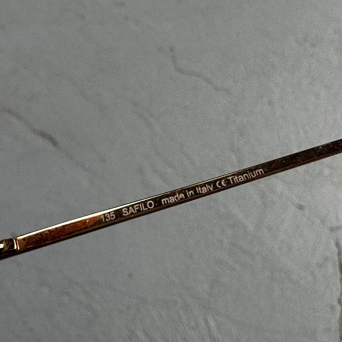 Safilo Design SD 3100 RX500 Eyeglasses Frames Rimless Titanium Gold 00-17-135