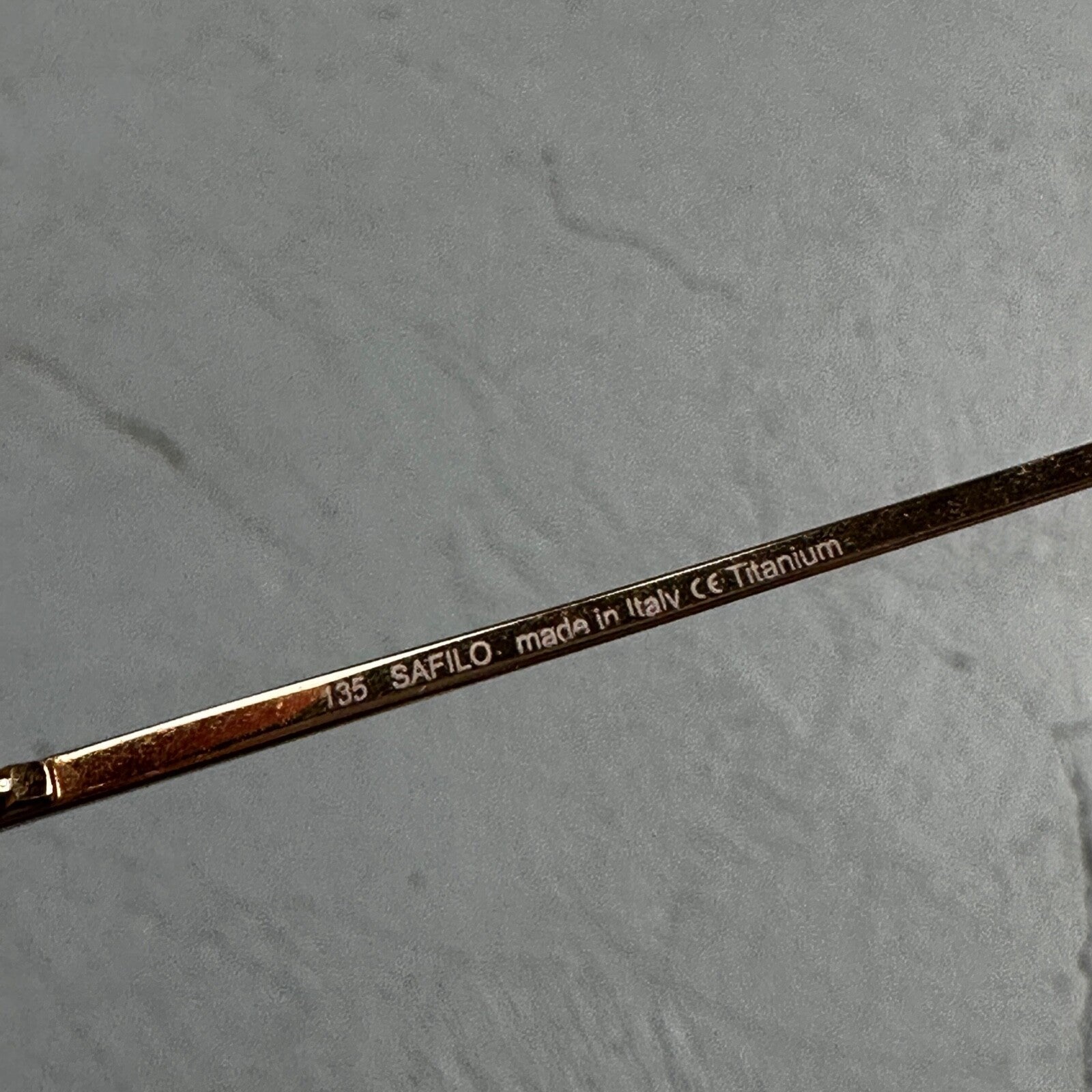 Safilo Design SD 3100 RX500 Eyeglasses Frames Rimless Titanium Gold 00-17-135