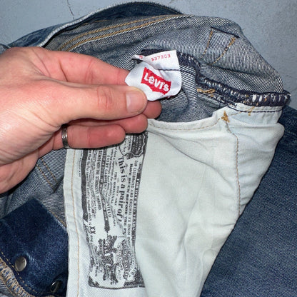 Levis 501 Y2K XX Straight Leg Jeans Blue VTG Med Wash 36x34 Act 35x33
