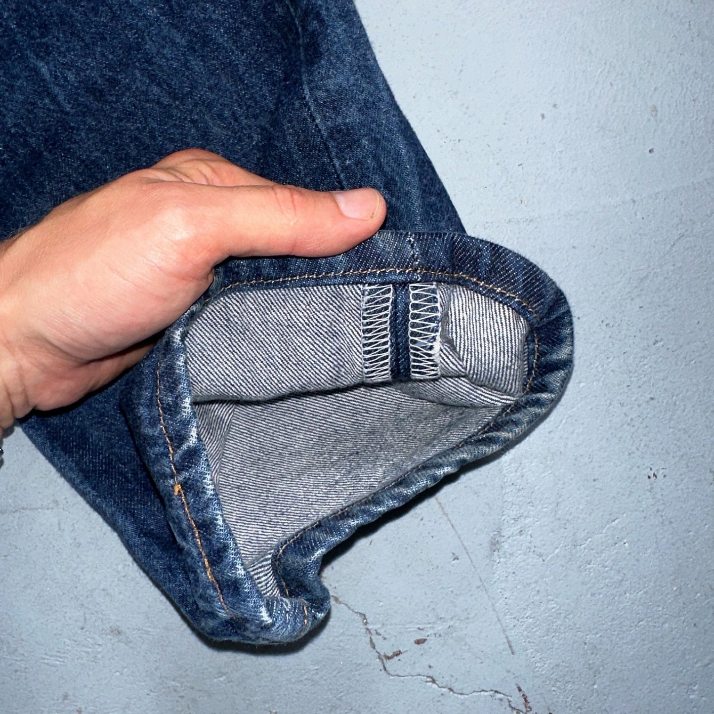 Levis 501 Vintage Y2K 90s XX Straight Leg Jeans Blue Med Wash 34x31 Act 32x27