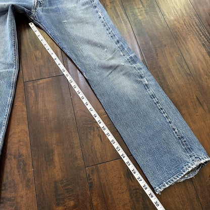 Vintage LEVIS 501XX Jeans Big E 1960s Denim Redline Selvedge 29x29 USA 60s 70s