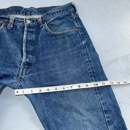 Levis 501 VTG 70s SS Redline Selvedge Jeans XX Med Wash 34x29 Act 31x25