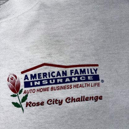 Portland Rose City 2000 Challenge VTG T Shirt Gymnastics Oregon Insurance Family