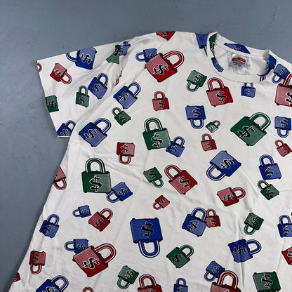 Money On Lock Wild AOP Y2K VTG T Shirt Cash CREAM Rap Music 4XL Soulja Boy Boi