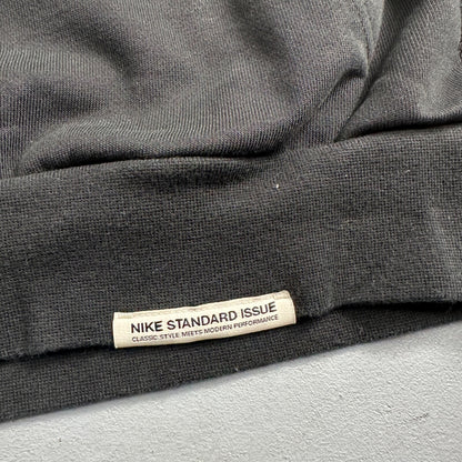 Nike After Hood Hoodie Sweatshirt Men's Size M Dri Fit West Basketball Black