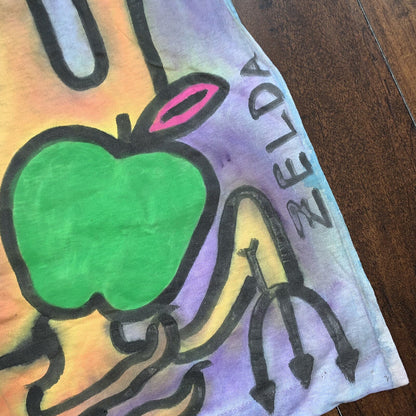 Zelda N64 GameCube Video Game CUSTOM Art Painted Vintage T Shirt Rap Abstract