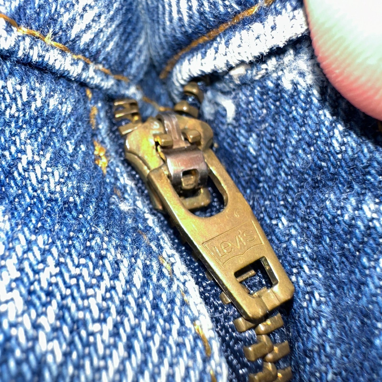 Levis 517 Vintage 80s USA Orange Tab Bootcut Flare Blue Worn Jeans Act 32x31