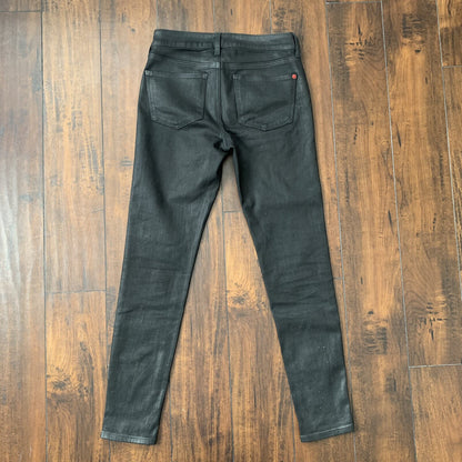 Spanx Women’s 5 Pocket Ankle Skinny Jeans Size 27x28 Black Vintage Style Used