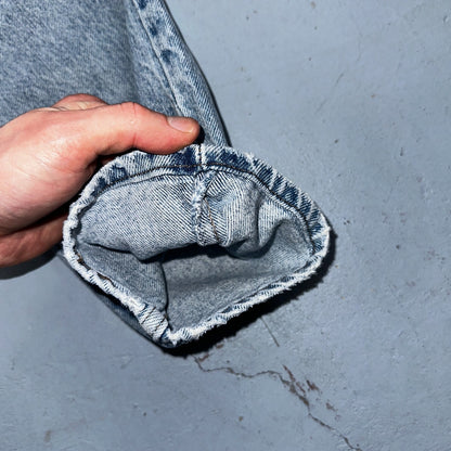 Levis 525 Silver Tab USA Vintage 90s Skater Jeans Light Wash Act 32x32 Act 30x30