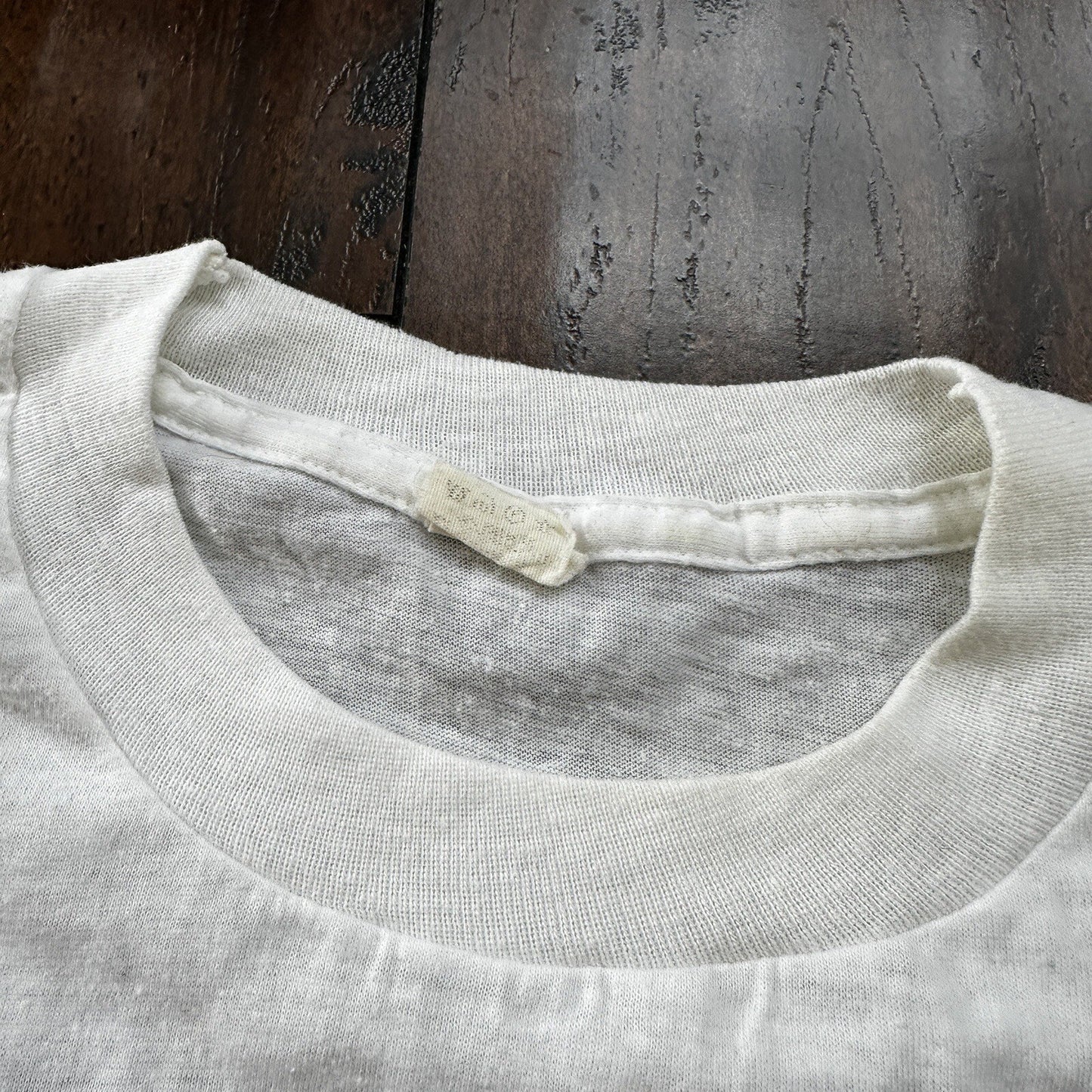 Vintage 1985 Live Aid T Shirt White Queen Freddie Mercury Saves Lives 80s