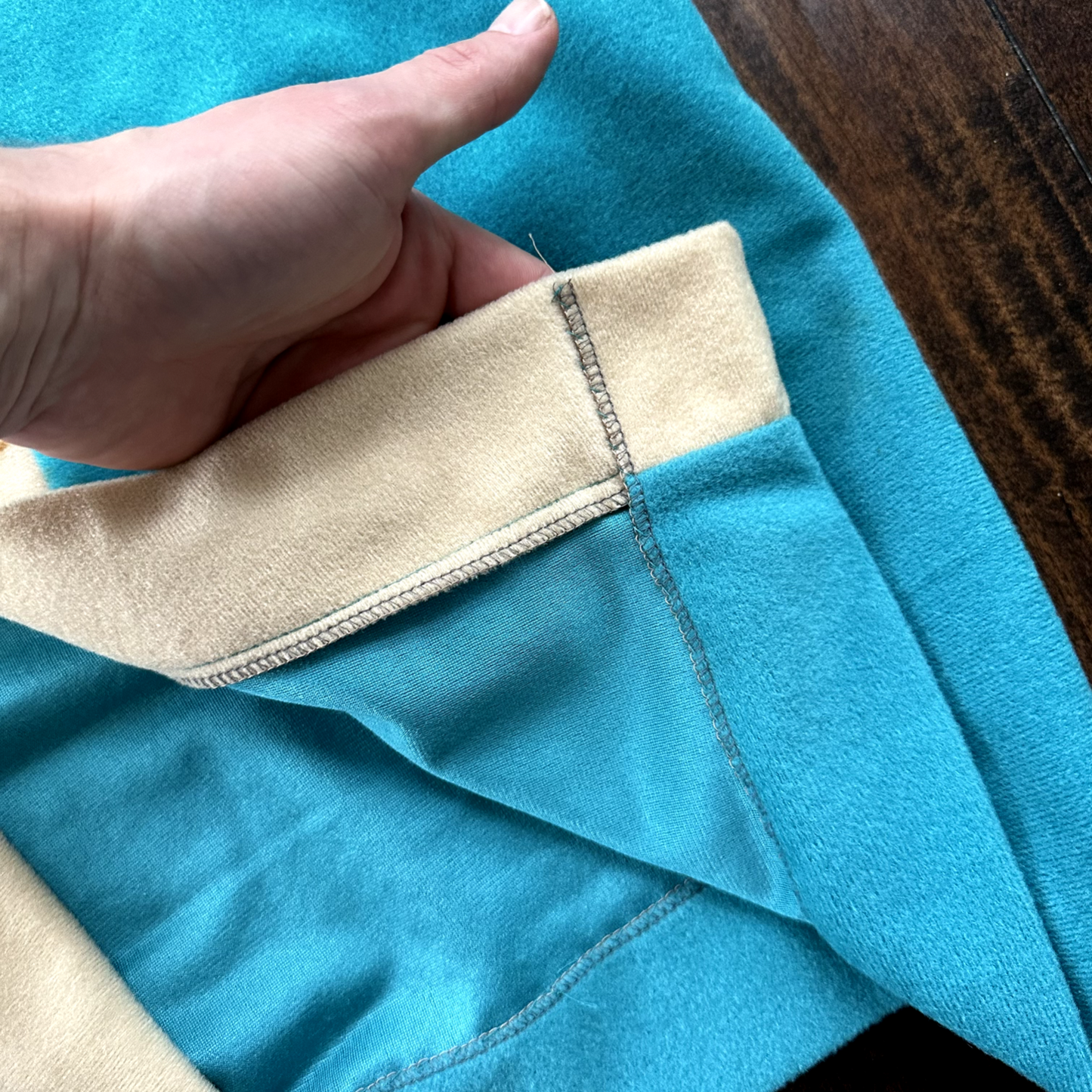 Vintage Blue 1980s Robe USA Small One Size Unisex 80s 70s Cool Basic Pajama