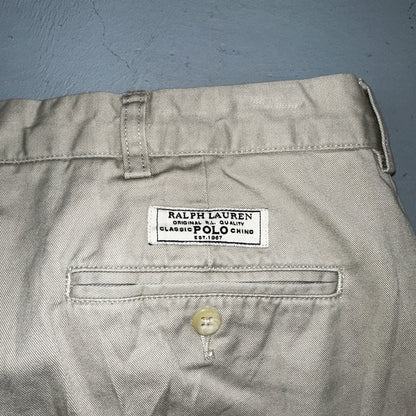 Polo Ralph Lauren Pants Mens 40x29 Brown Prospect Workwear Causal Preppy 38x25