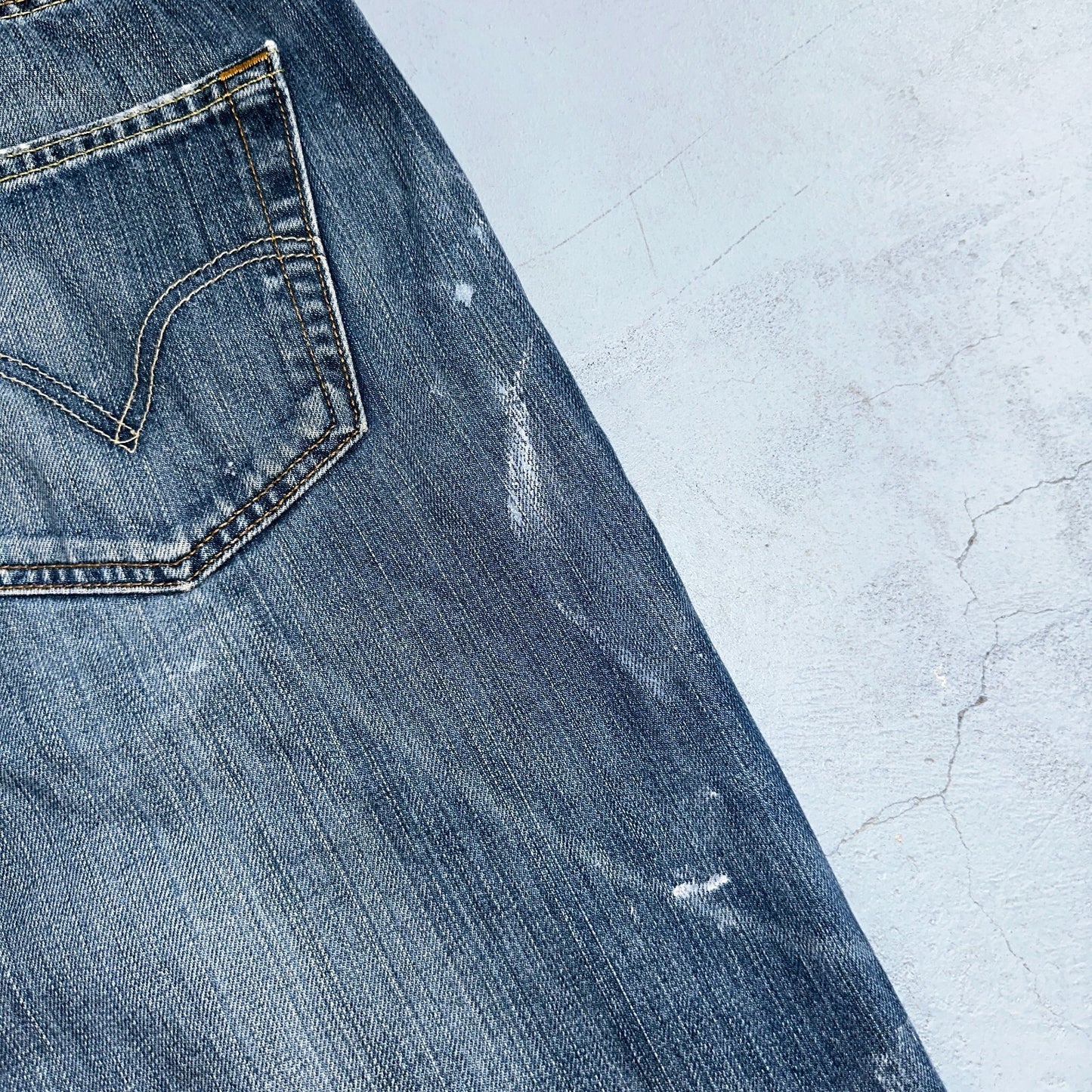 Levis 501 Vintage Y2K XX Straight Leg Jeans Blue Med Wash 33x34 Act 31x28