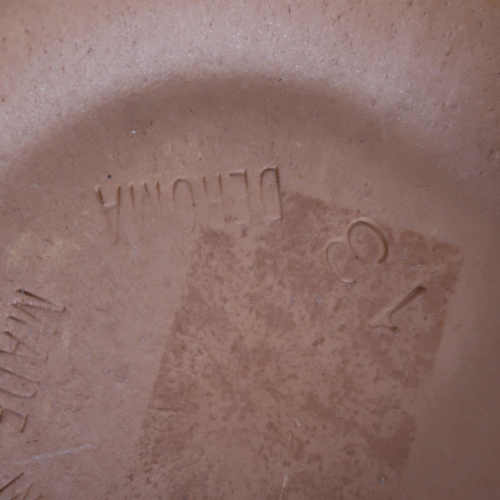 Vintage Deroma Made In Italy #13 Terra Cotta Hand Made Clay Pot Cute Decor