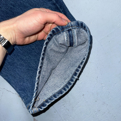 Levis 501 Vintage Y2K Mexico Straight Leg Jeans 46x30 90s Med Wash Act 44x27