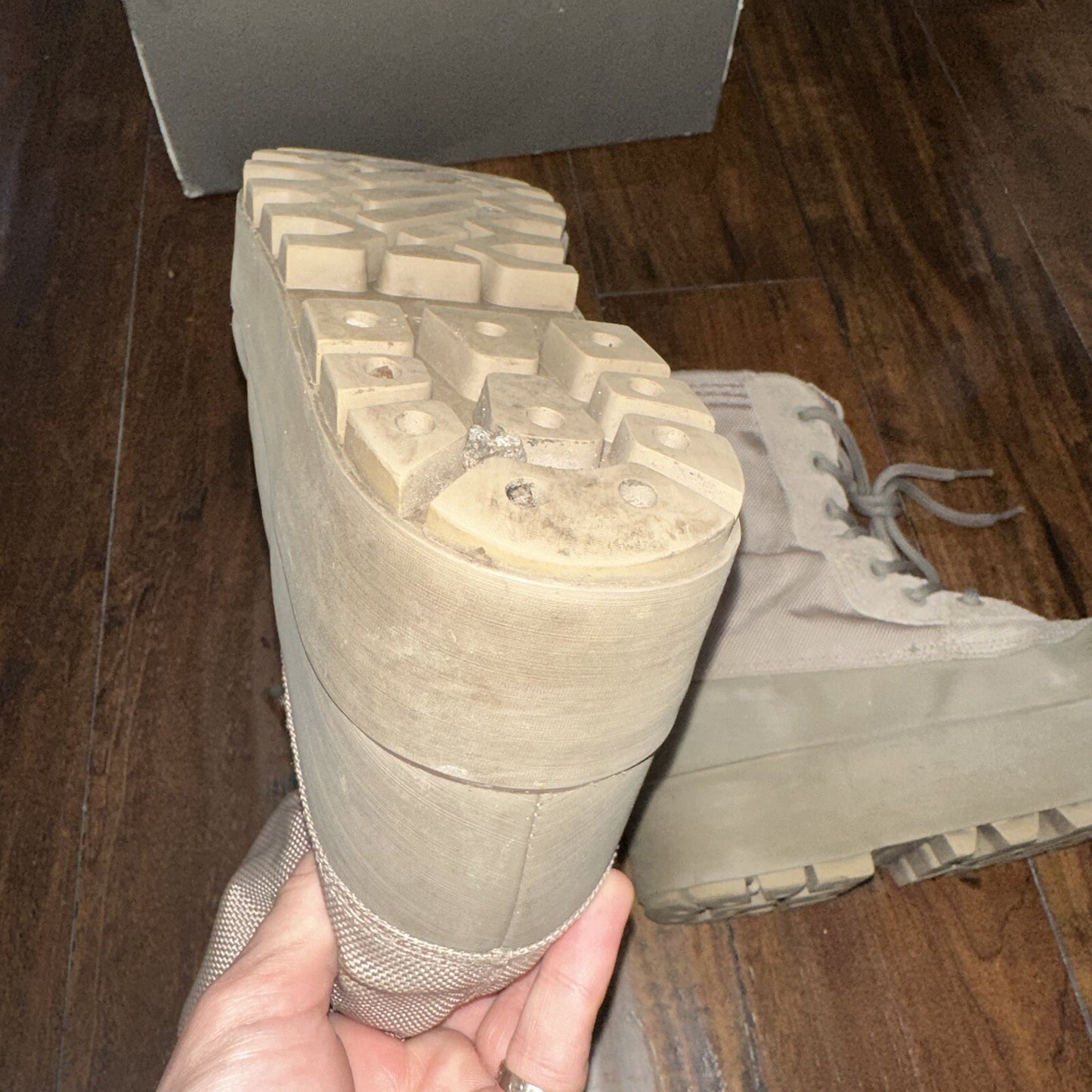 adidas Size 8.5 Yeezy 950 Moonrock Boots - AQ4829 - USED - Rare 2015 OG release