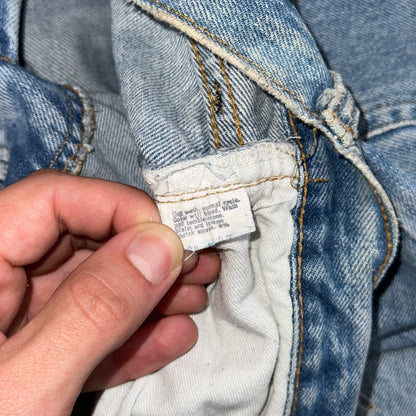 Levis 501 Vintage 80s Redline Selvedge USA XX Jeans Light Wash 32x34 Boot Cut