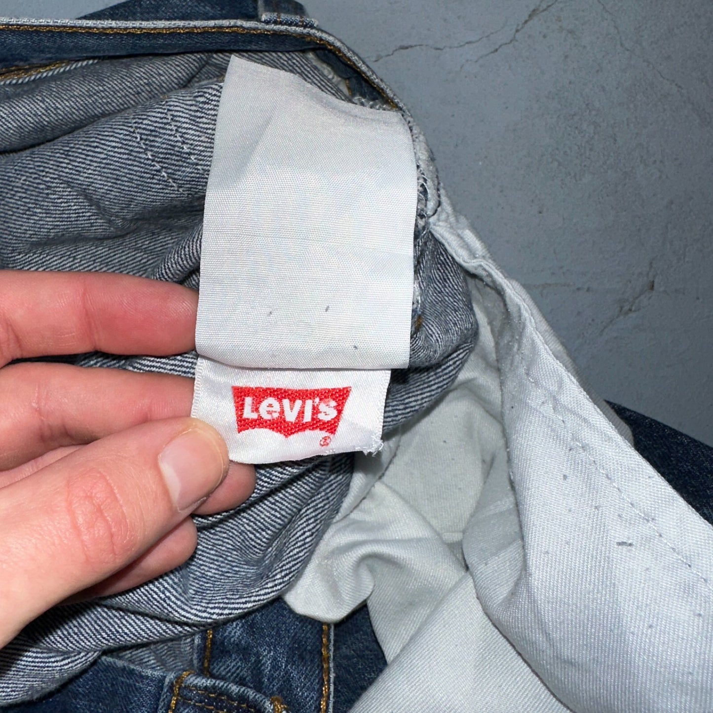 Levis 501 Vintage Y2K XX Straight Leg Jeans Blue Med Wash 40x32 Act 40x31