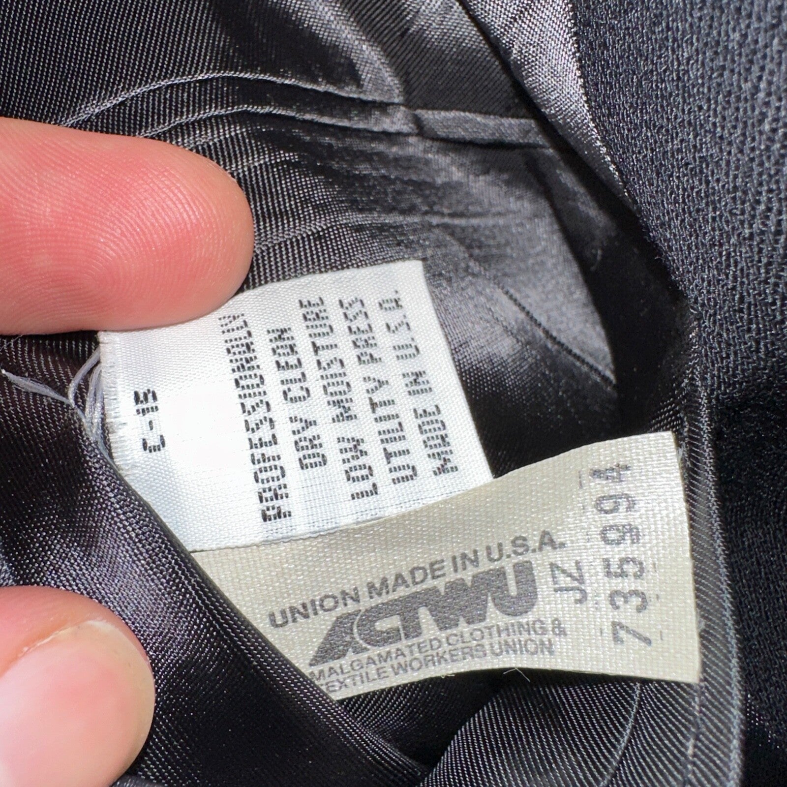 Nino Cerruti Rue Royale Double Breasted VTG Suit Jacket Blazer, 44 Union USA