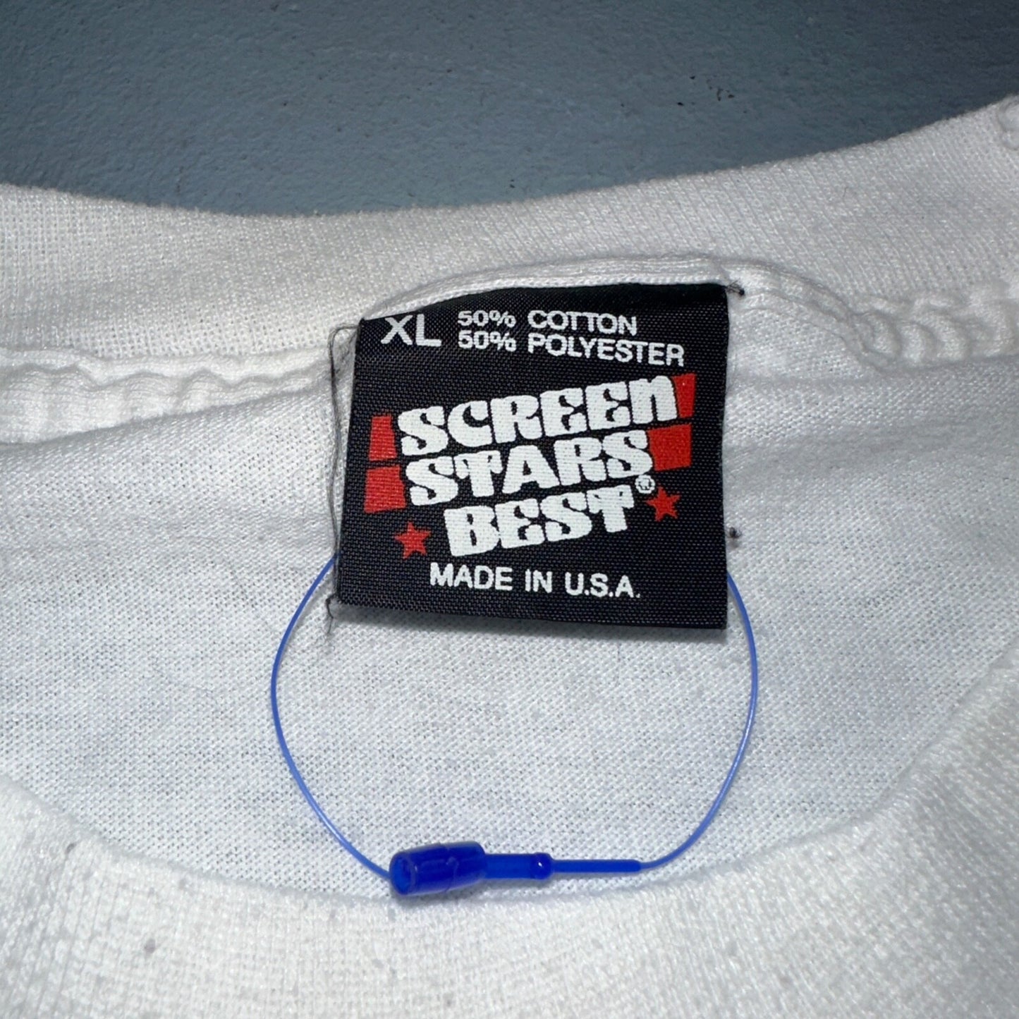 Lipton Tea VTG T Shirt USA Screen Stars America Banner Americana Pop Culture