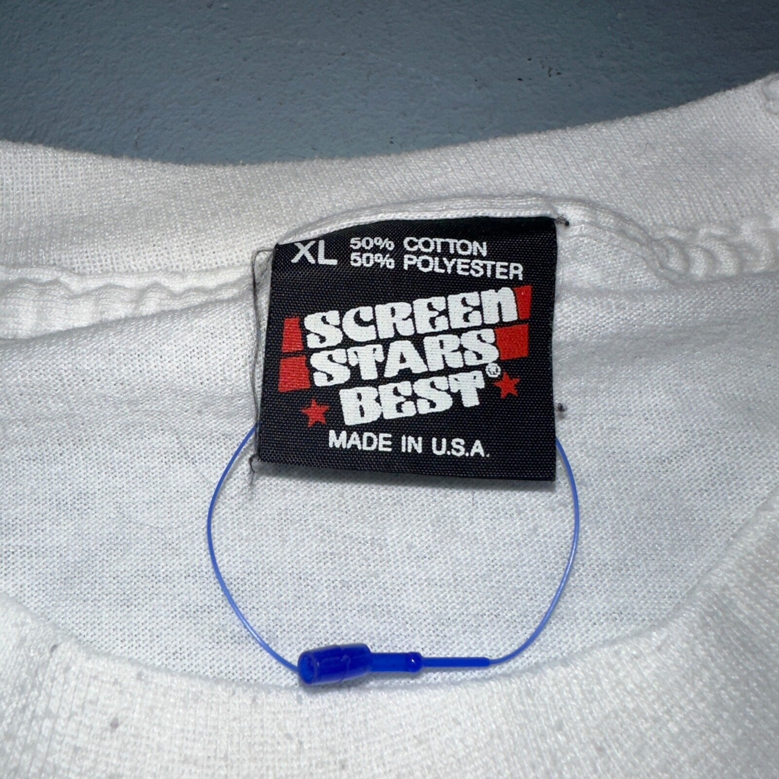 Lipton Tea VTG T Shirt USA Screen Stars America Banner Americana Pop Culture