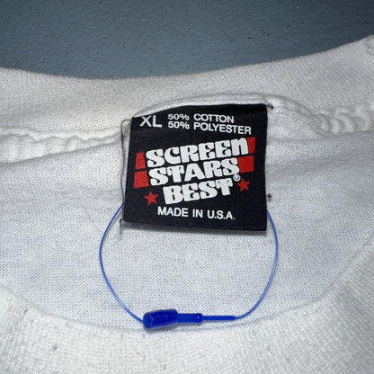 Lipton Tea VTG T Shirt USA Screen Stars America Banner Americana Pop Culture