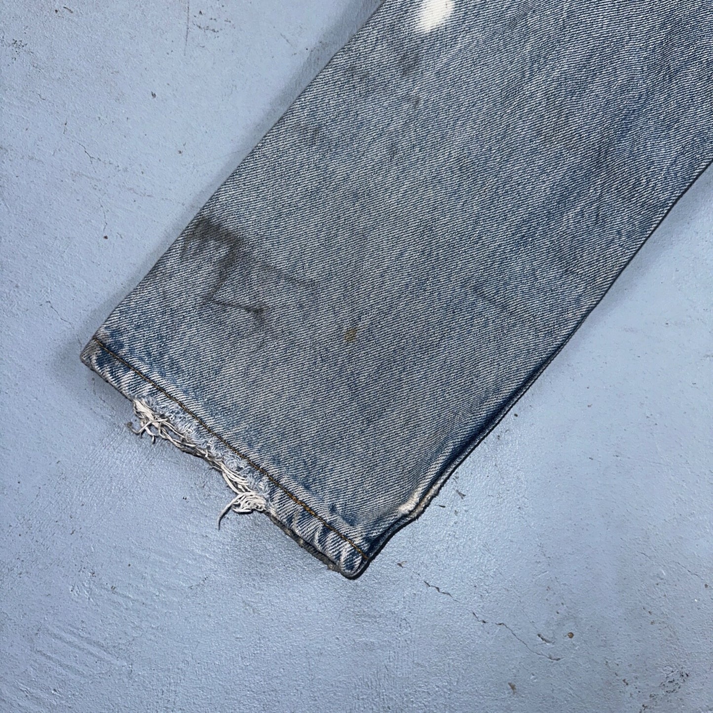 Levis 501 Vintage Y2K Europe Straight Leg Jeans 27x32 90s Light Wash Act 24x30