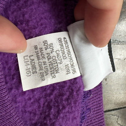Vintage 90s Lee Sturdy Sweats Sweatshirt Large Womens Purple Pullover USA RARE
