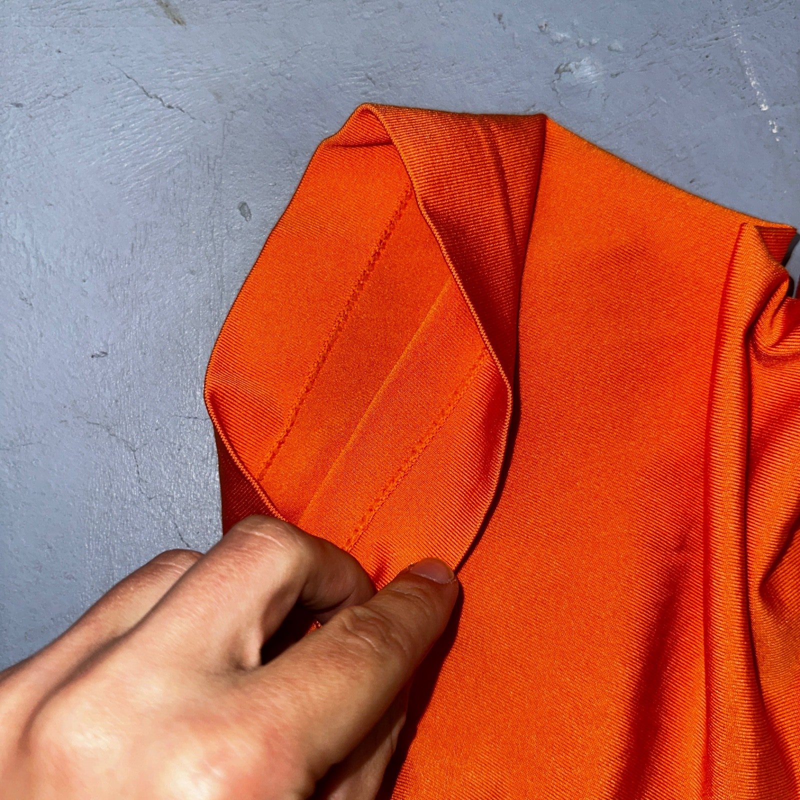 Nike Tiger Woods Polo Shirt Mens L Golf TW Performance Sun Orange VTG 90s Y2K