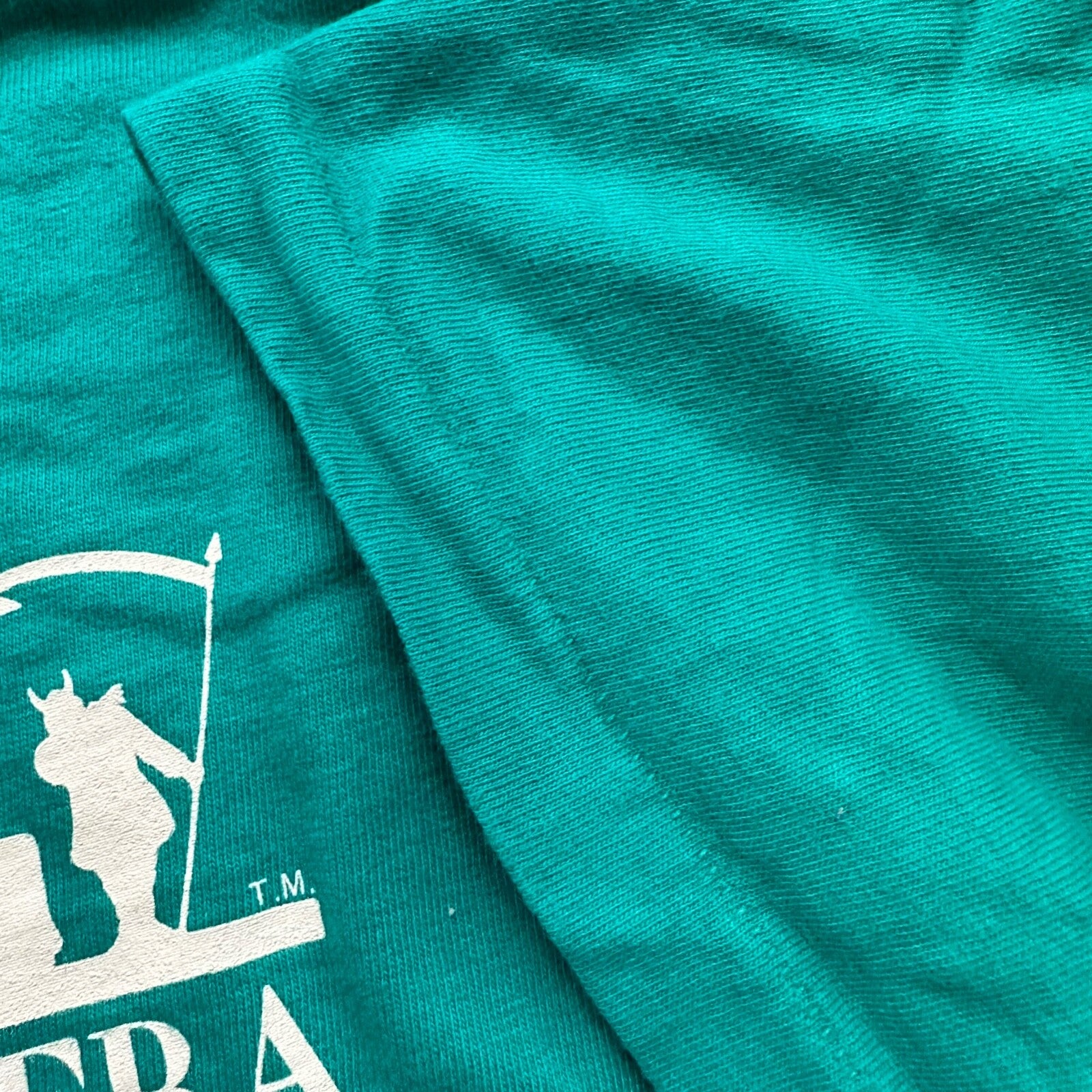 San Francisco Opera Hanes Vintage T Shirt 80s Beefy Green Teal Single Stitch