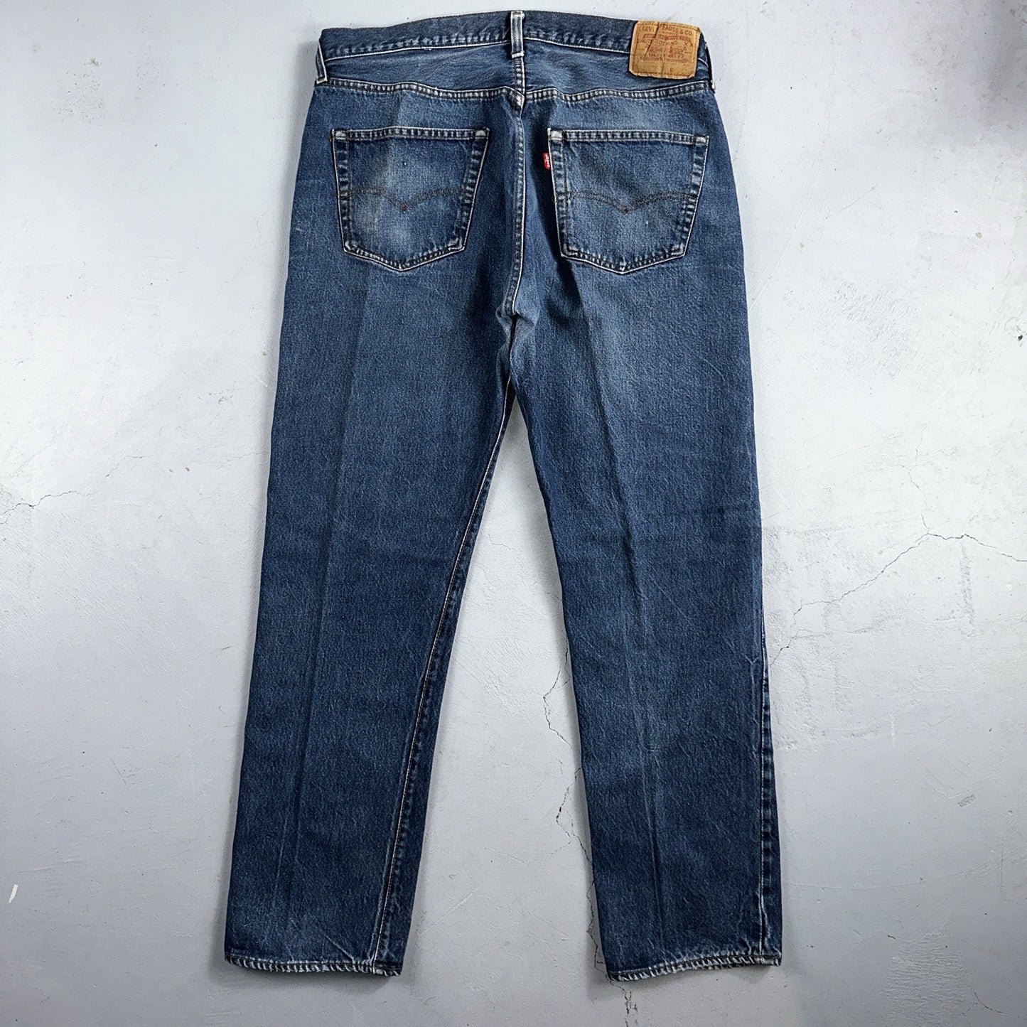 Levis 501 Vintage 80s Redline Selvedge USA XX Jeans Med Wash 40x36 Act 36x32