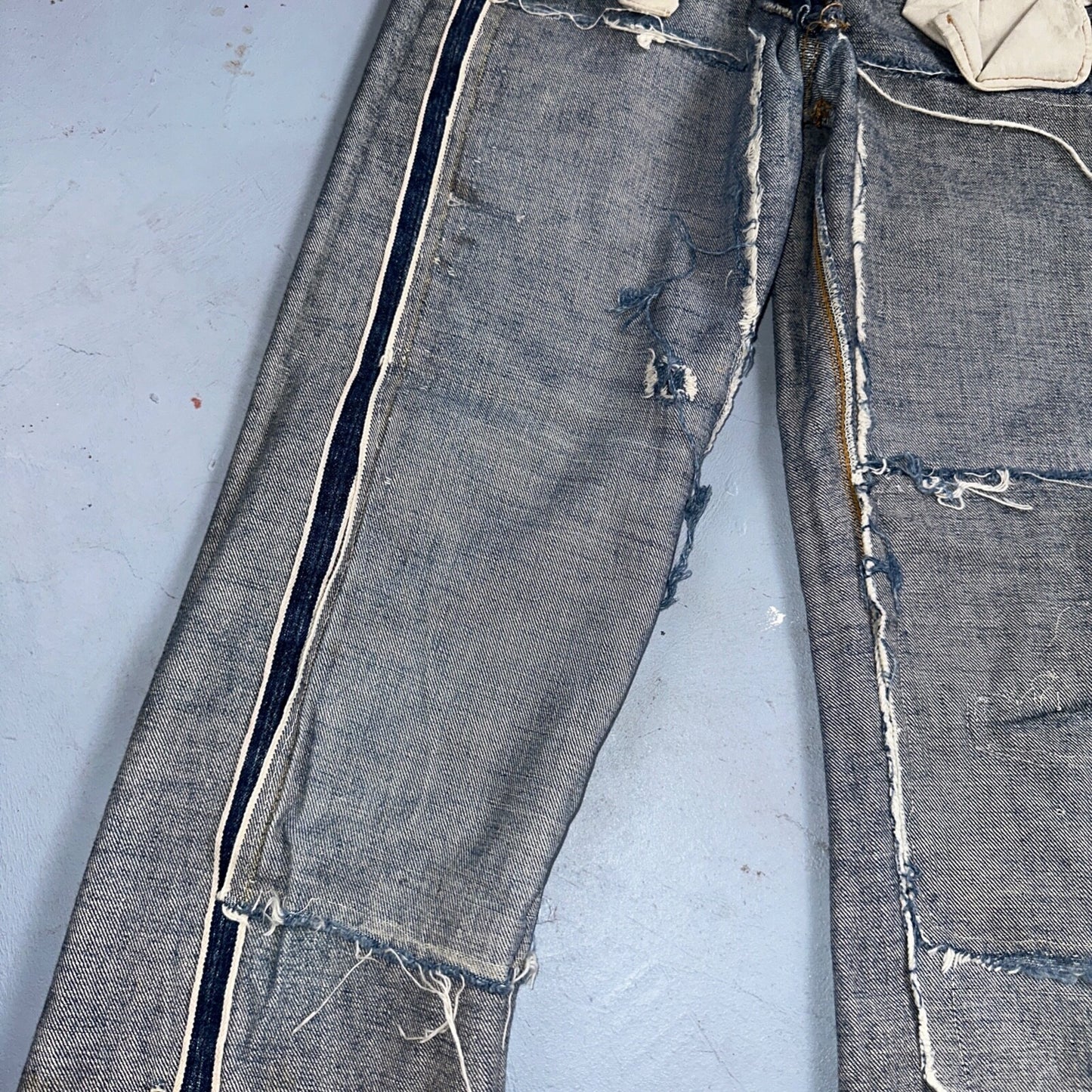 Levis 501 Big E Vintage 60s Redline Selvedge USA XX 1960s Jeans 66 Act 26x25