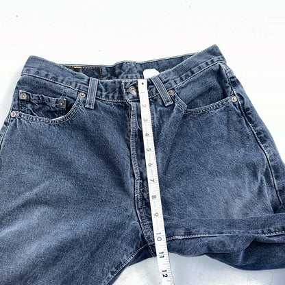 Levis 501 Vintage 90s Mexico Straight Leg Jeans 29x32 Y2K Dark Wash Act 28x31