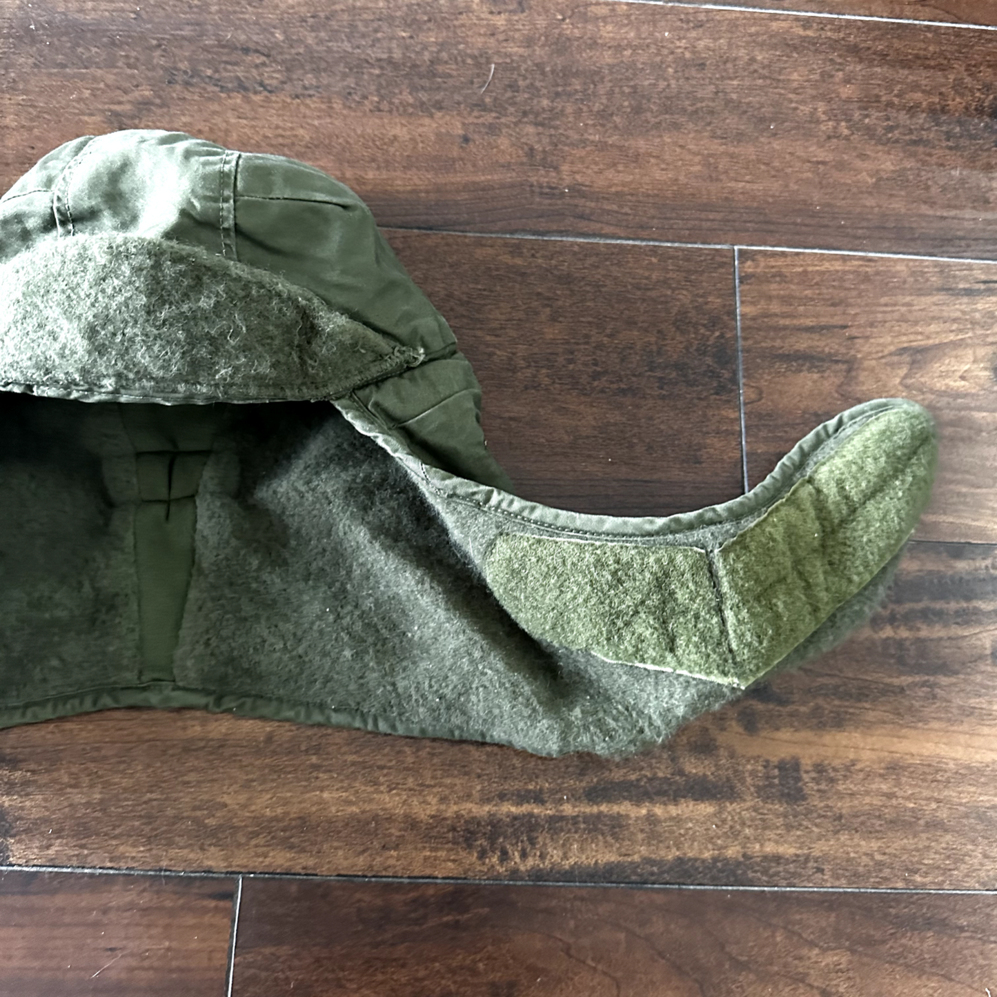 VTG 1960s Vietnam Era US Army Cold Weather Insulating Helmet Liner Cap Size 7