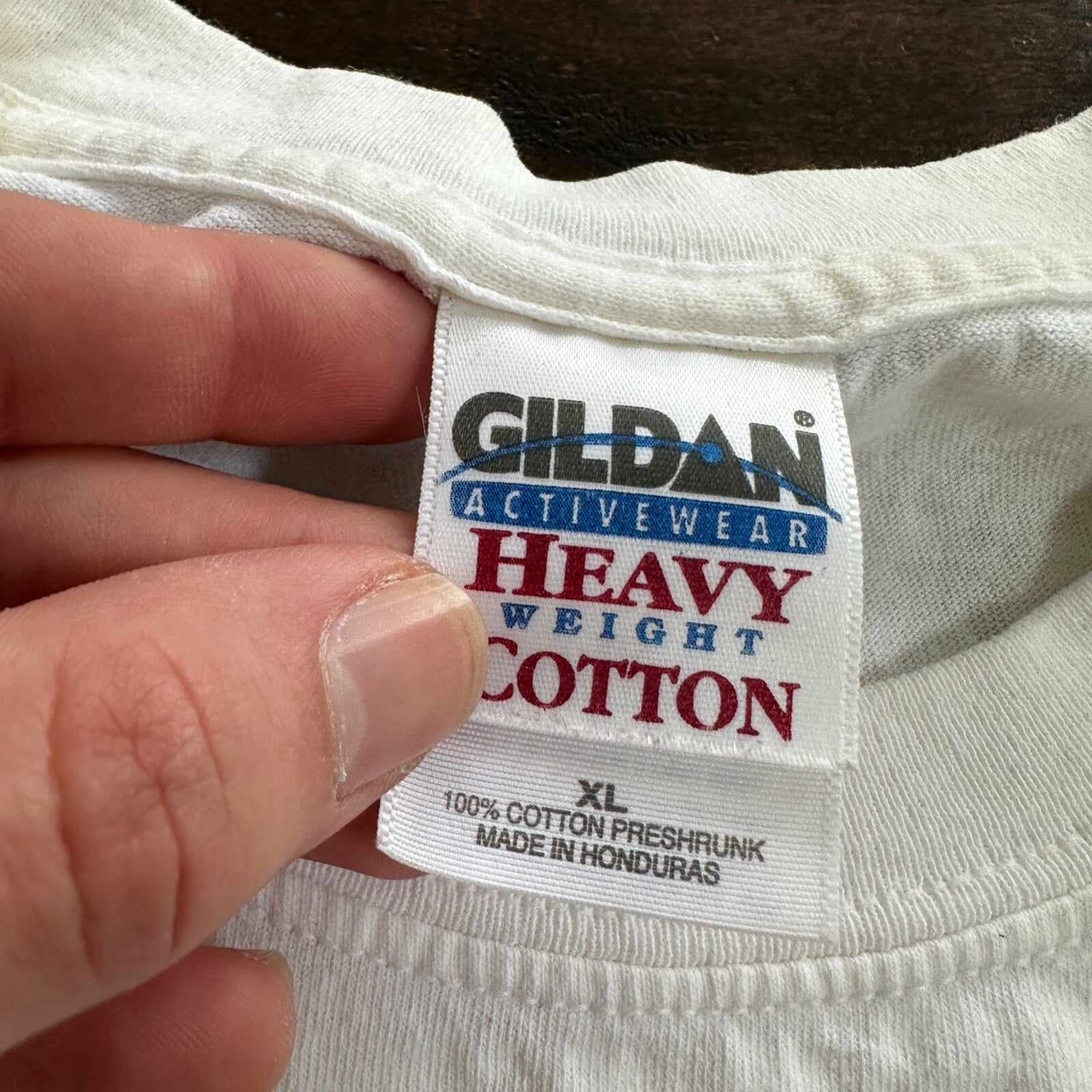 Open Submission Vintage T Shirt Gildan XL Missouri River White Rap Musical