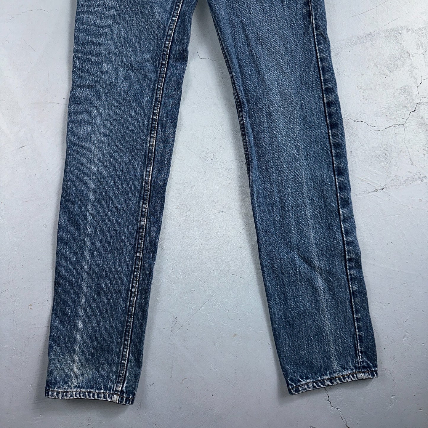 Levis 501 Vintage 80s USA XX Straight Leg Jeans Womens Blue Med Wash Act 22x33