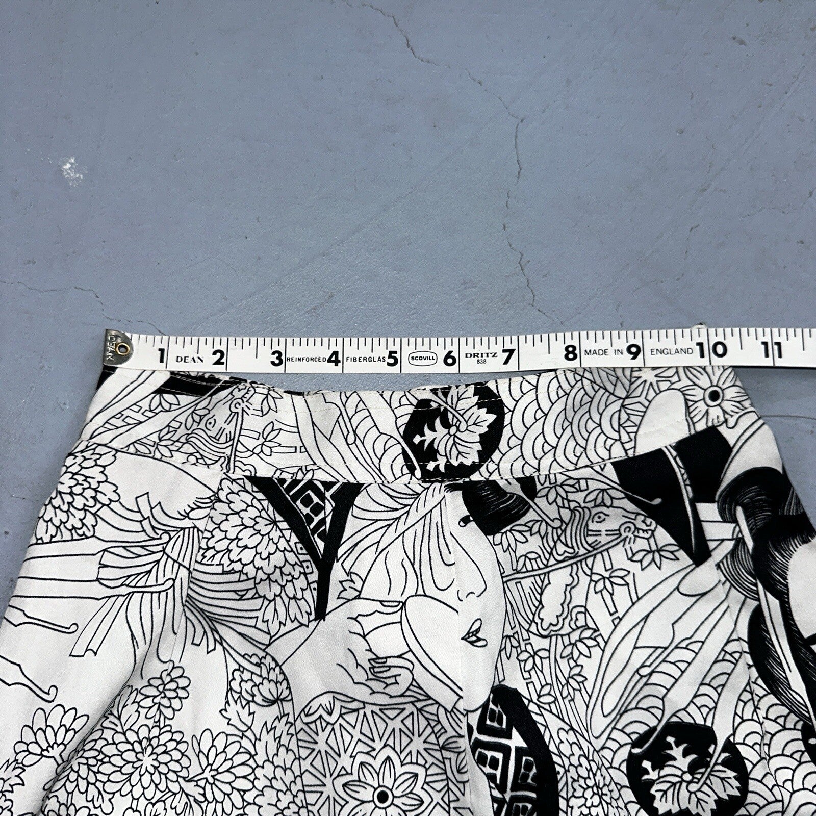 Vintage 60s FUMI’S Hawaii USA Women's 3 Geisha Bell Bottom Pants RARE 1960s 20