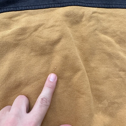 Nike Vintage Sweatshirt Mens T Shirt Tonal Hoodie Center Swoosh Rap Fall Brown